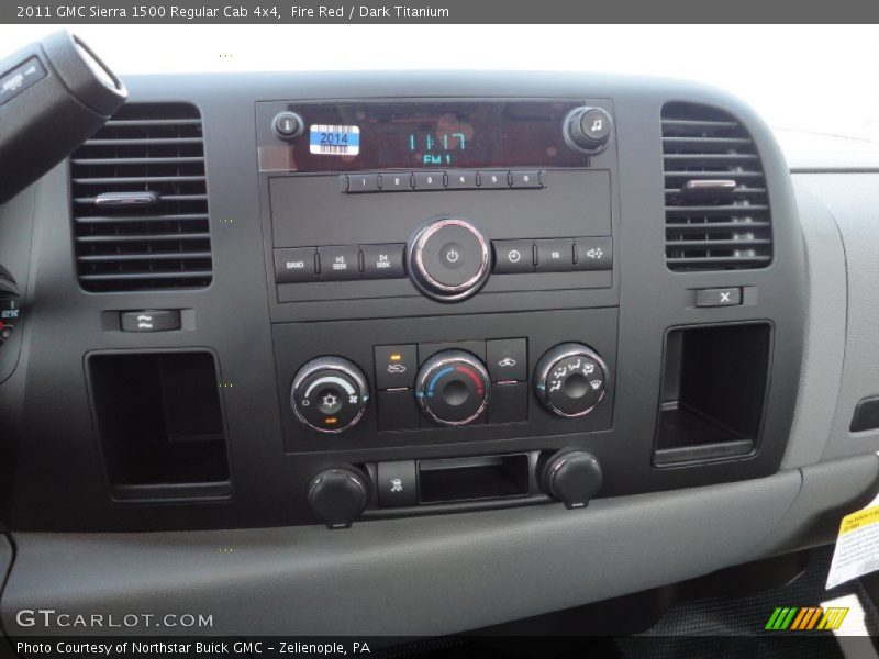 Fire Red / Dark Titanium 2011 GMC Sierra 1500 Regular Cab 4x4