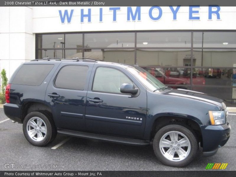 Dark Blue Metallic / Ebony 2008 Chevrolet Tahoe LT 4x4