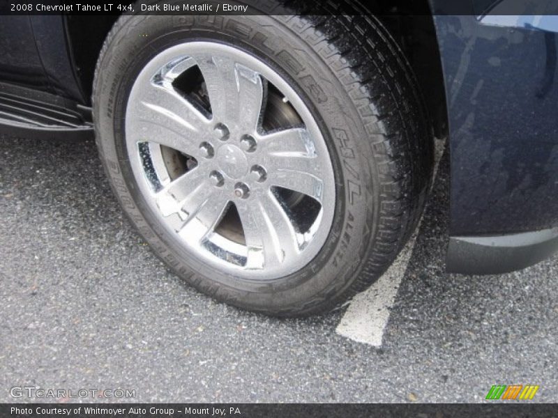 Dark Blue Metallic / Ebony 2008 Chevrolet Tahoe LT 4x4