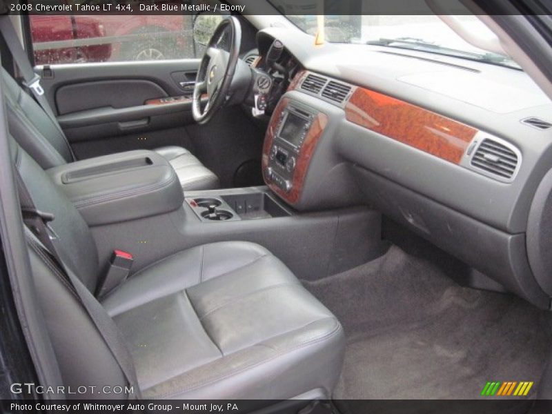 Dark Blue Metallic / Ebony 2008 Chevrolet Tahoe LT 4x4