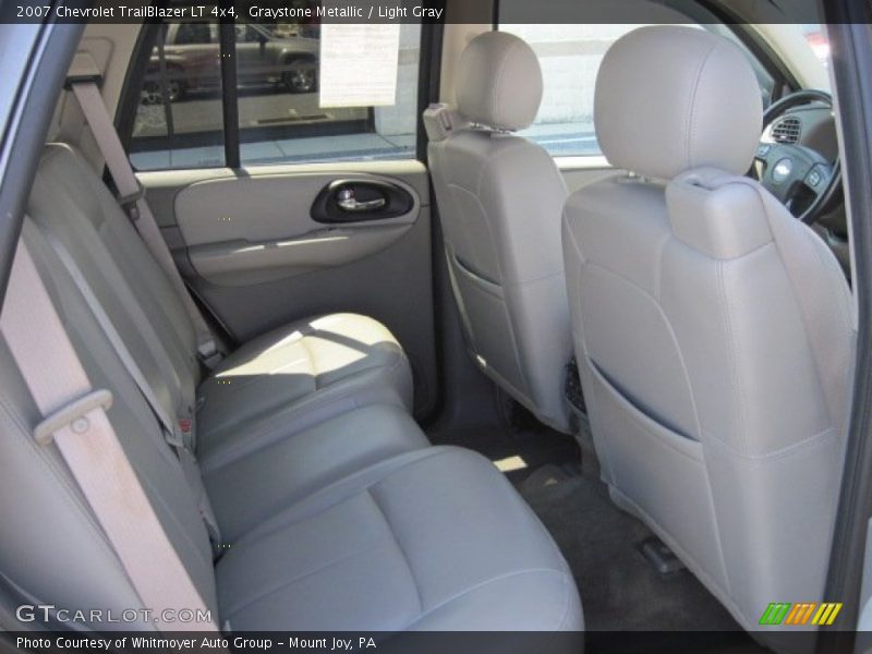 Graystone Metallic / Light Gray 2007 Chevrolet TrailBlazer LT 4x4