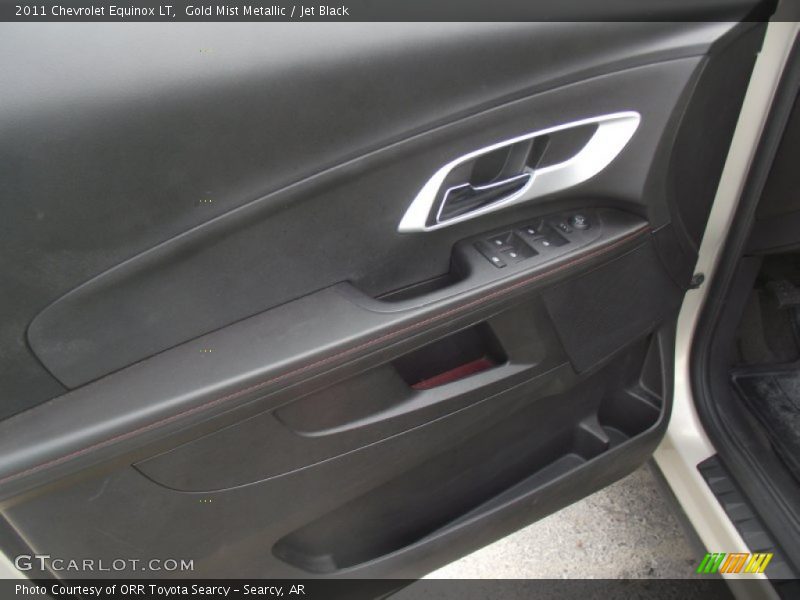 Gold Mist Metallic / Jet Black 2011 Chevrolet Equinox LT