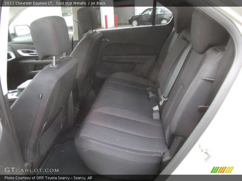 Gold Mist Metallic / Jet Black 2011 Chevrolet Equinox LT