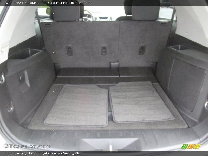 Gold Mist Metallic / Jet Black 2011 Chevrolet Equinox LT