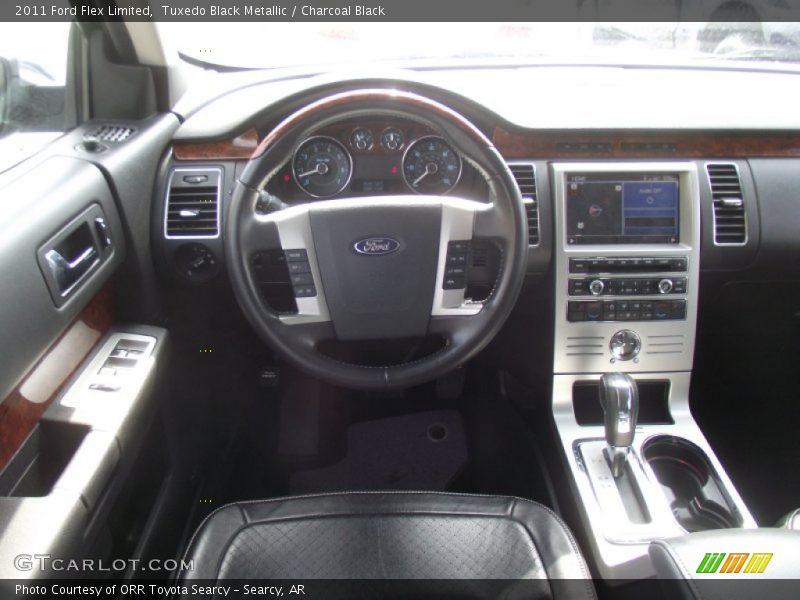Tuxedo Black Metallic / Charcoal Black 2011 Ford Flex Limited