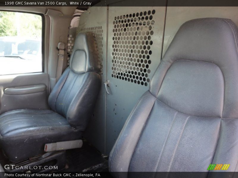 White / Gray 1998 GMC Savana Van 2500 Cargo