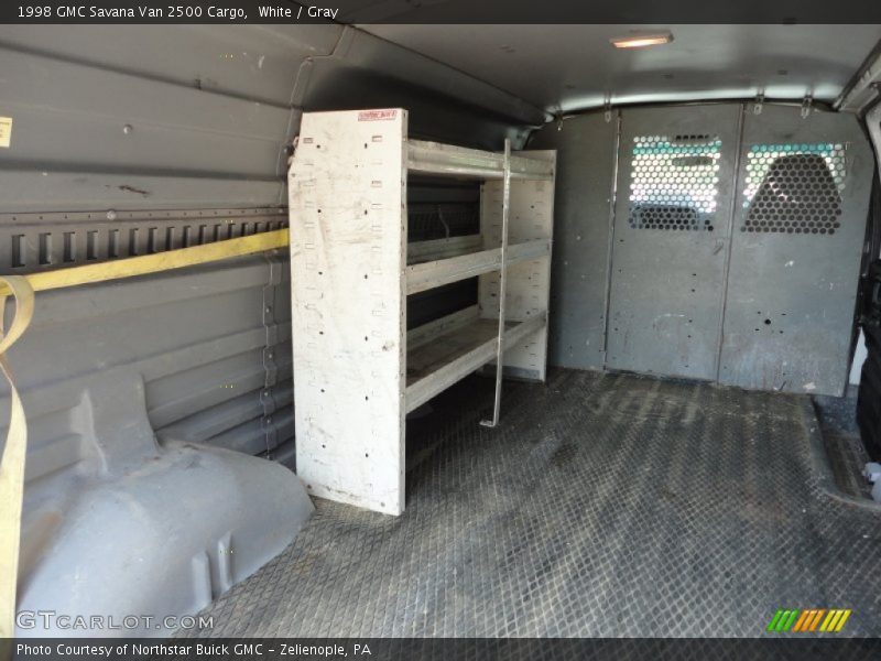 White / Gray 1998 GMC Savana Van 2500 Cargo