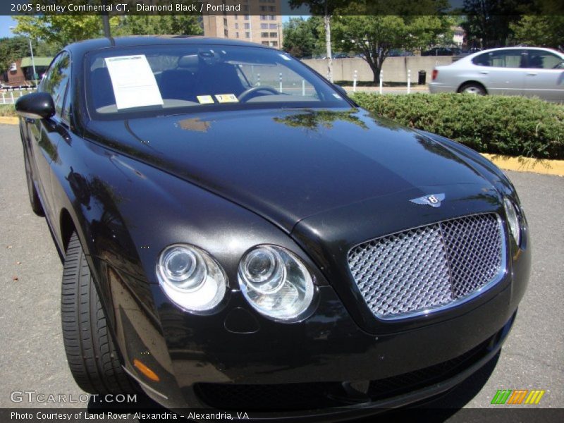 Diamond Black / Portland 2005 Bentley Continental GT