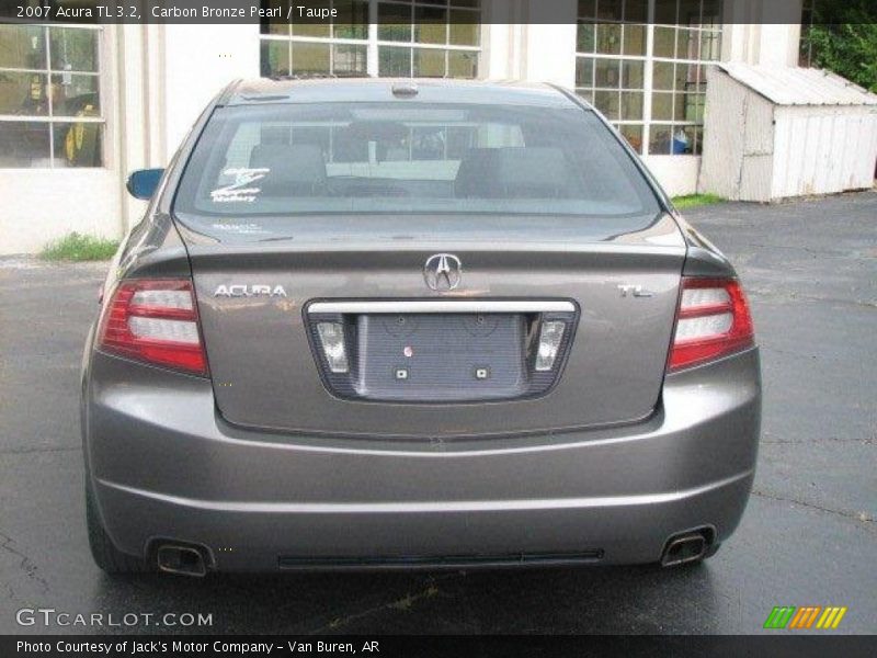 Carbon Bronze Pearl / Taupe 2007 Acura TL 3.2