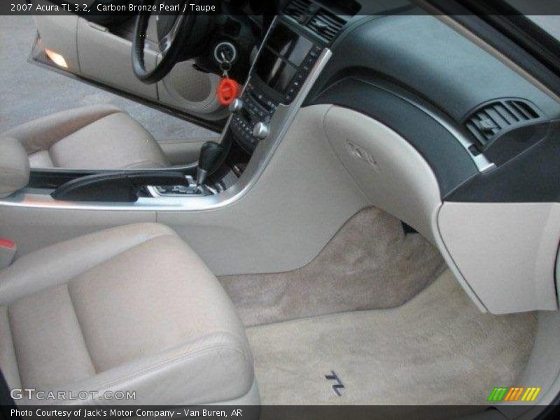 Carbon Bronze Pearl / Taupe 2007 Acura TL 3.2