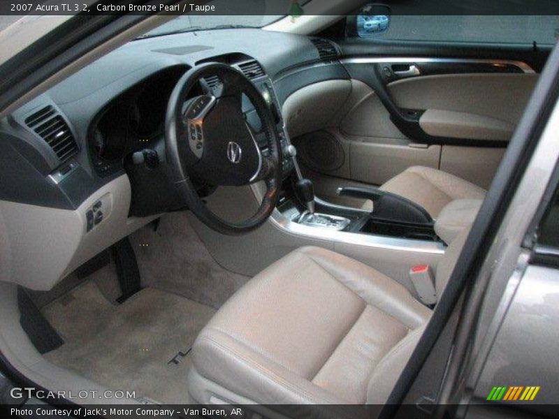 Carbon Bronze Pearl / Taupe 2007 Acura TL 3.2