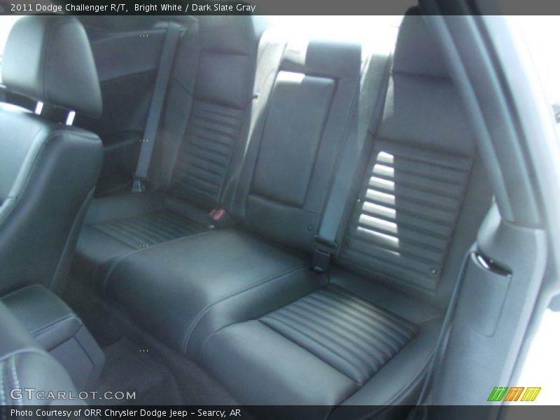 Bright White / Dark Slate Gray 2011 Dodge Challenger R/T