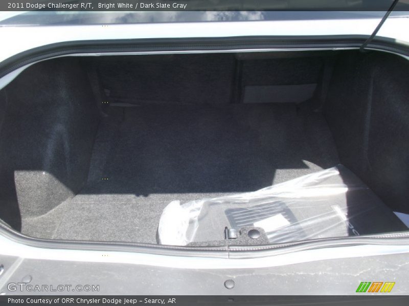 Bright White / Dark Slate Gray 2011 Dodge Challenger R/T