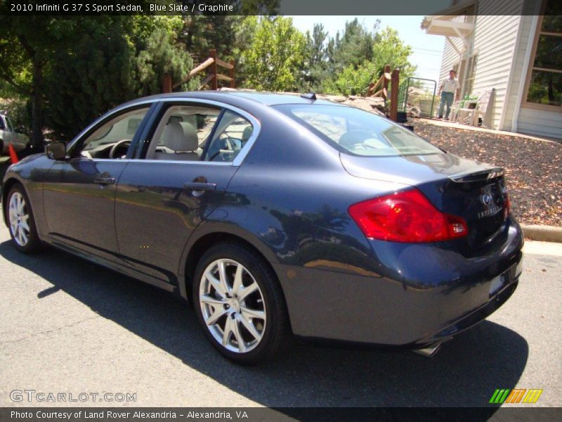 Blue Slate / Graphite 2010 Infiniti G 37 S Sport Sedan