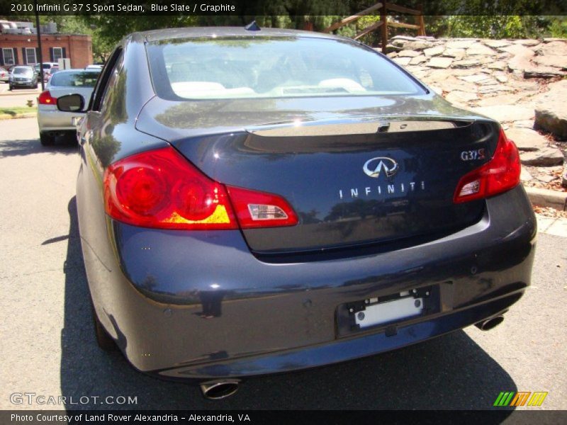 Blue Slate / Graphite 2010 Infiniti G 37 S Sport Sedan