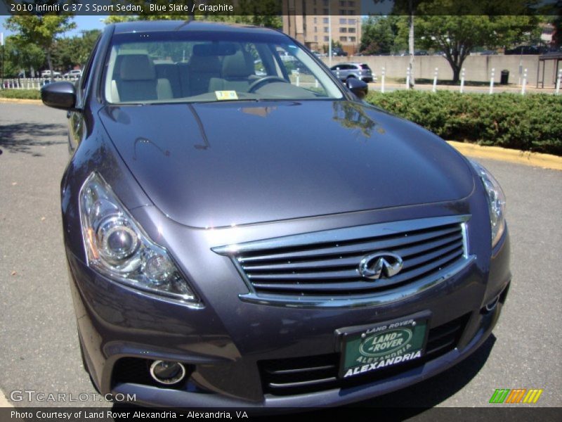 Blue Slate / Graphite 2010 Infiniti G 37 S Sport Sedan