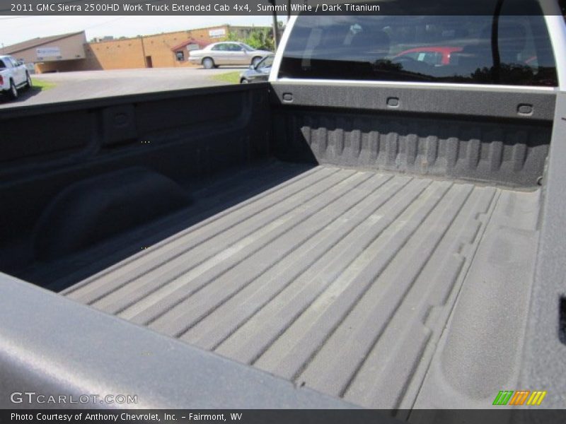 Summit White / Dark Titanium 2011 GMC Sierra 2500HD Work Truck Extended Cab 4x4