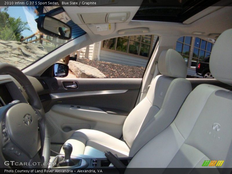 Blue Slate / Graphite 2010 Infiniti G 37 S Sport Sedan