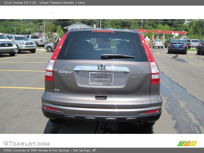 Urban Titanium Metallic / Ivory 2010 Honda CR-V EX
