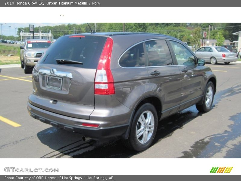 Urban Titanium Metallic / Ivory 2010 Honda CR-V EX