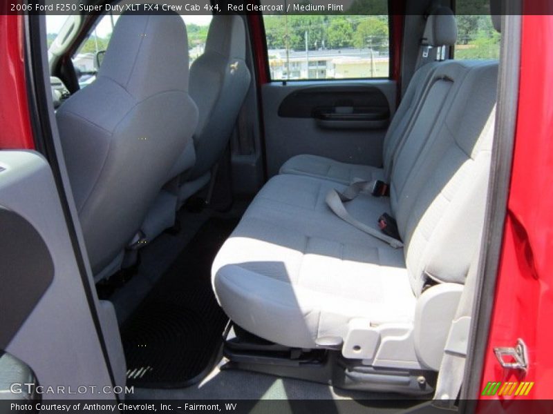 Red Clearcoat / Medium Flint 2006 Ford F250 Super Duty XLT FX4 Crew Cab 4x4