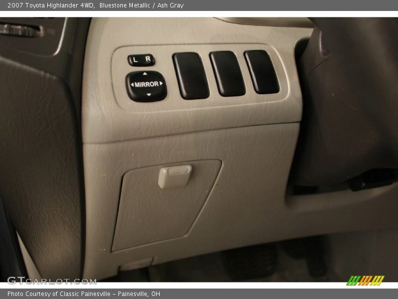 Bluestone Metallic / Ash Gray 2007 Toyota Highlander 4WD