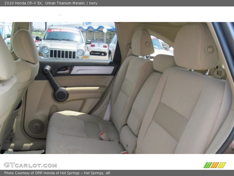 Urban Titanium Metallic / Ivory 2010 Honda CR-V EX