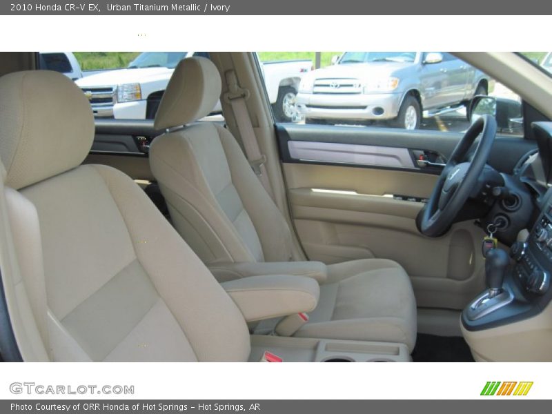 Urban Titanium Metallic / Ivory 2010 Honda CR-V EX