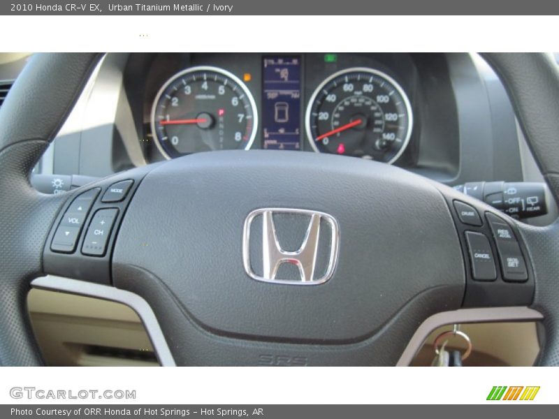 Urban Titanium Metallic / Ivory 2010 Honda CR-V EX