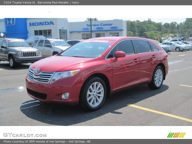 Barcelona Red Metallic / Ivory 2009 Toyota Venza I4