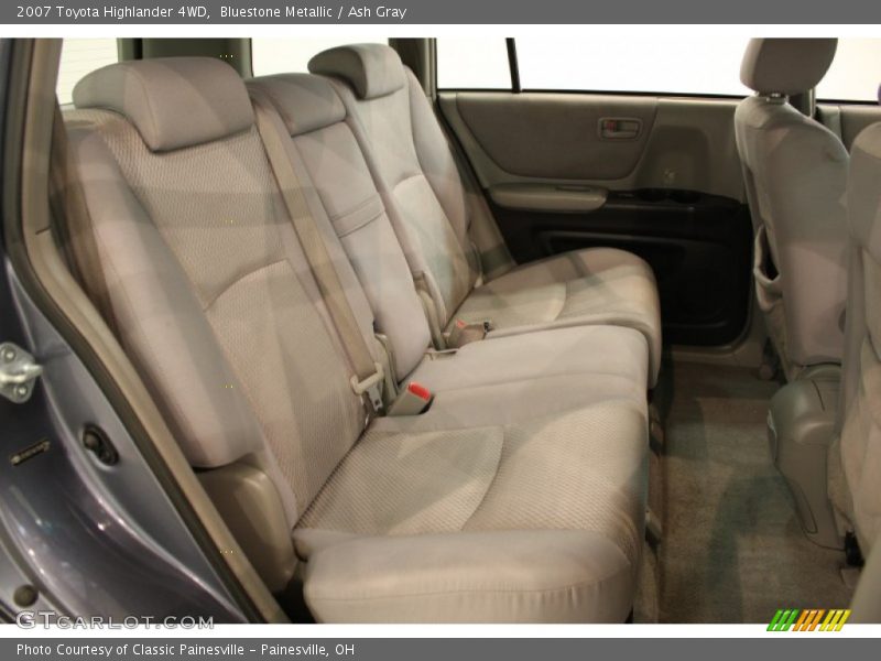 Bluestone Metallic / Ash Gray 2007 Toyota Highlander 4WD