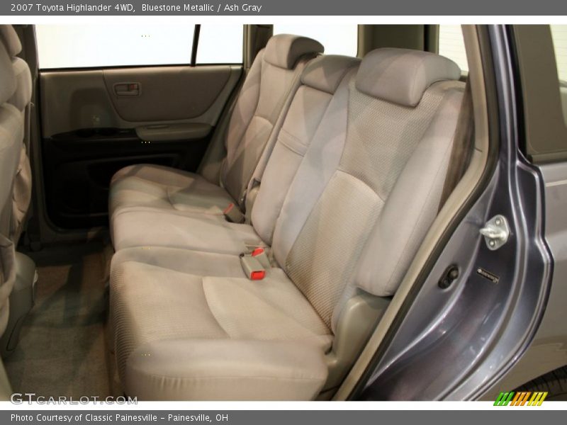 Bluestone Metallic / Ash Gray 2007 Toyota Highlander 4WD