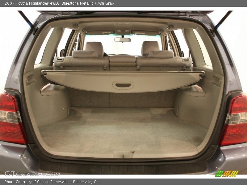 Bluestone Metallic / Ash Gray 2007 Toyota Highlander 4WD