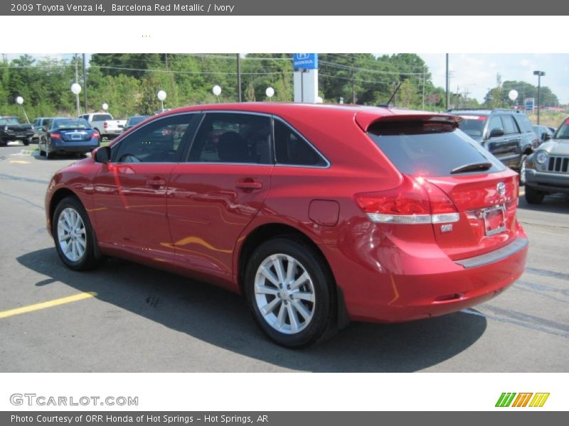 Barcelona Red Metallic / Ivory 2009 Toyota Venza I4