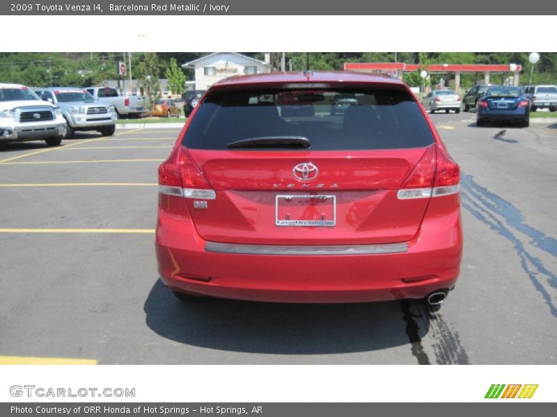 Barcelona Red Metallic / Ivory 2009 Toyota Venza I4