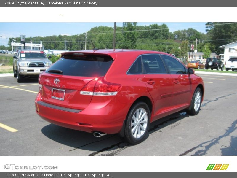 Barcelona Red Metallic / Ivory 2009 Toyota Venza I4