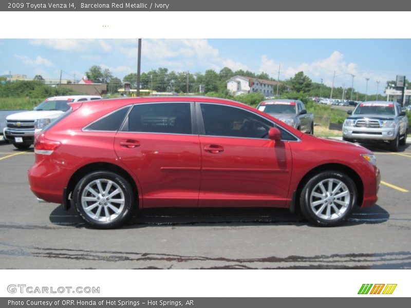 Barcelona Red Metallic / Ivory 2009 Toyota Venza I4