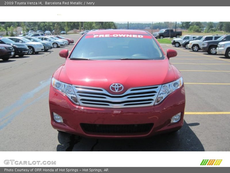 Barcelona Red Metallic / Ivory 2009 Toyota Venza I4