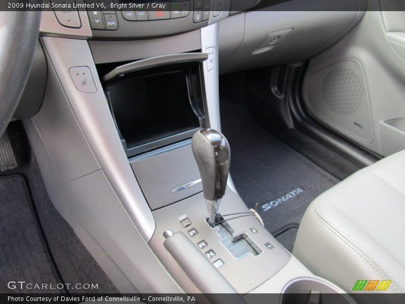 Bright Silver / Gray 2009 Hyundai Sonata Limited V6