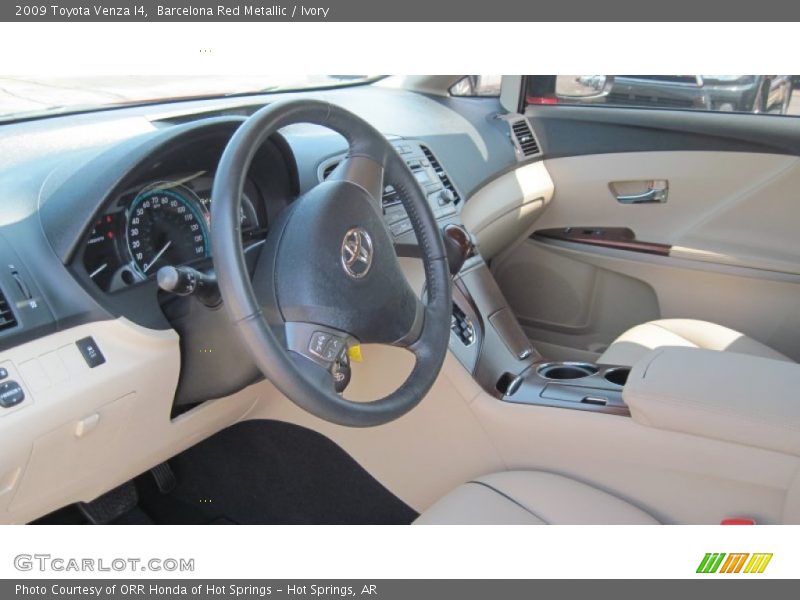 Barcelona Red Metallic / Ivory 2009 Toyota Venza I4