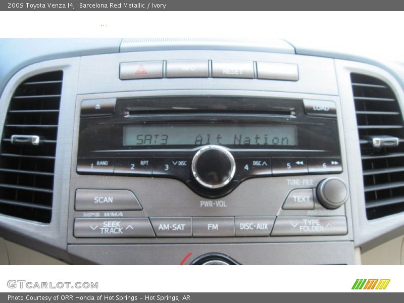 Barcelona Red Metallic / Ivory 2009 Toyota Venza I4