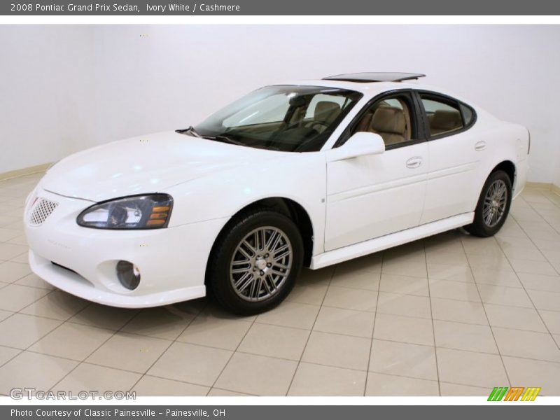 Ivory White / Cashmere 2008 Pontiac Grand Prix Sedan