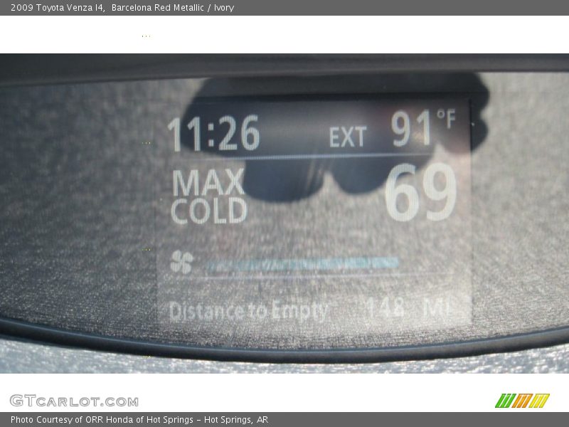 Barcelona Red Metallic / Ivory 2009 Toyota Venza I4
