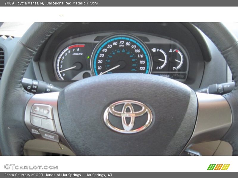 Barcelona Red Metallic / Ivory 2009 Toyota Venza I4