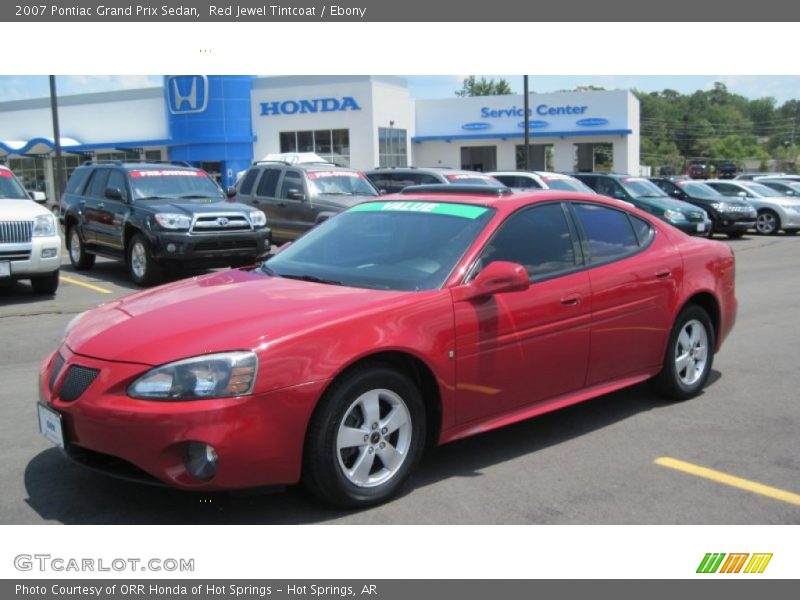 Red Jewel Tintcoat / Ebony 2007 Pontiac Grand Prix Sedan