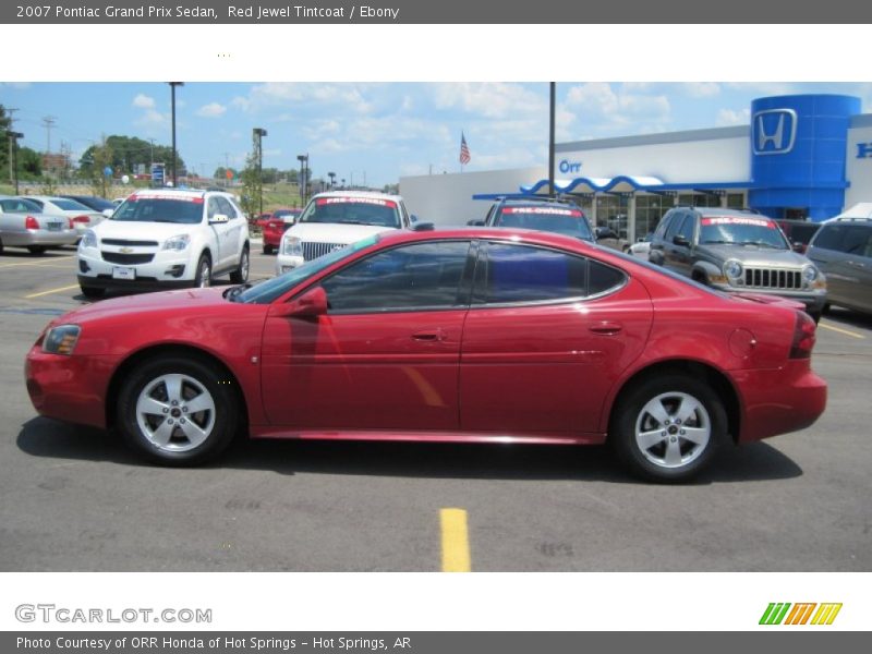 Red Jewel Tintcoat / Ebony 2007 Pontiac Grand Prix Sedan