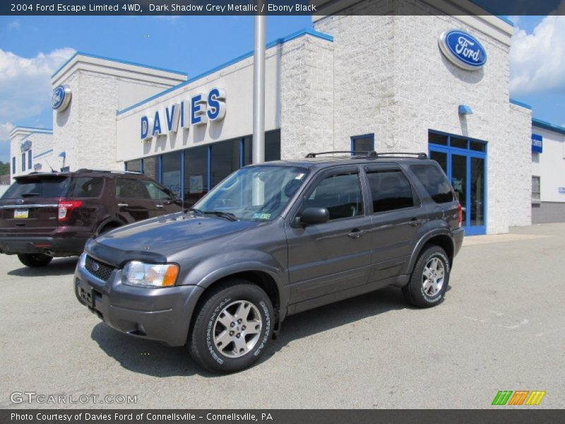Dark Shadow Grey Metallic / Ebony Black 2004 Ford Escape Limited 4WD