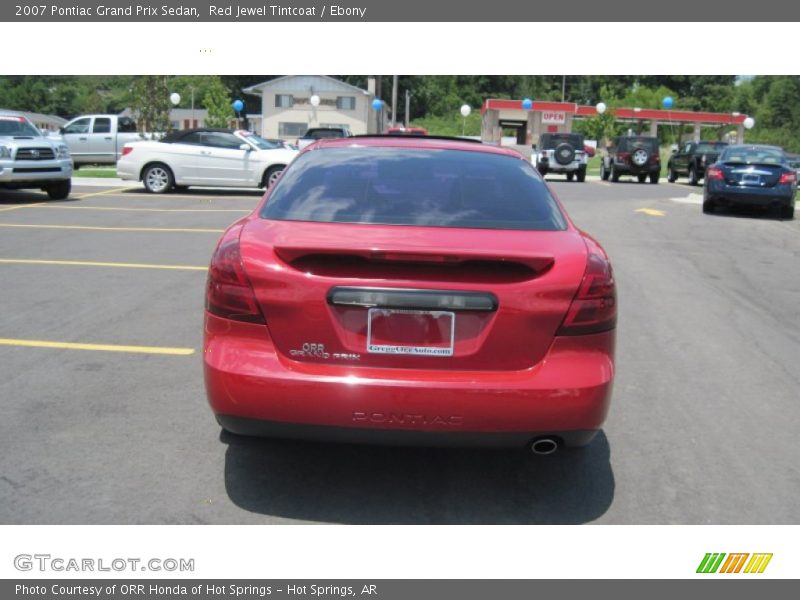 Red Jewel Tintcoat / Ebony 2007 Pontiac Grand Prix Sedan