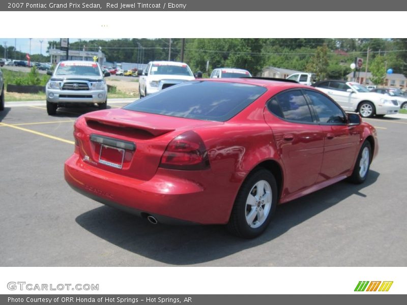 Red Jewel Tintcoat / Ebony 2007 Pontiac Grand Prix Sedan