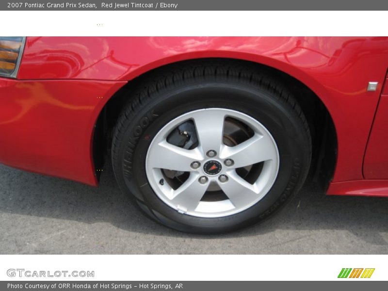 Red Jewel Tintcoat / Ebony 2007 Pontiac Grand Prix Sedan